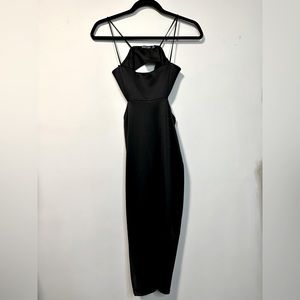 Nasty Gal Black Cutout Dress Size 0